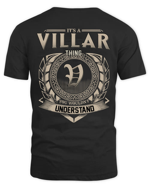 VILLAR HH88-K2–Personalized Name Quote Apparel “It’s a/an NAME Thing You Wouldn’t Understand”
