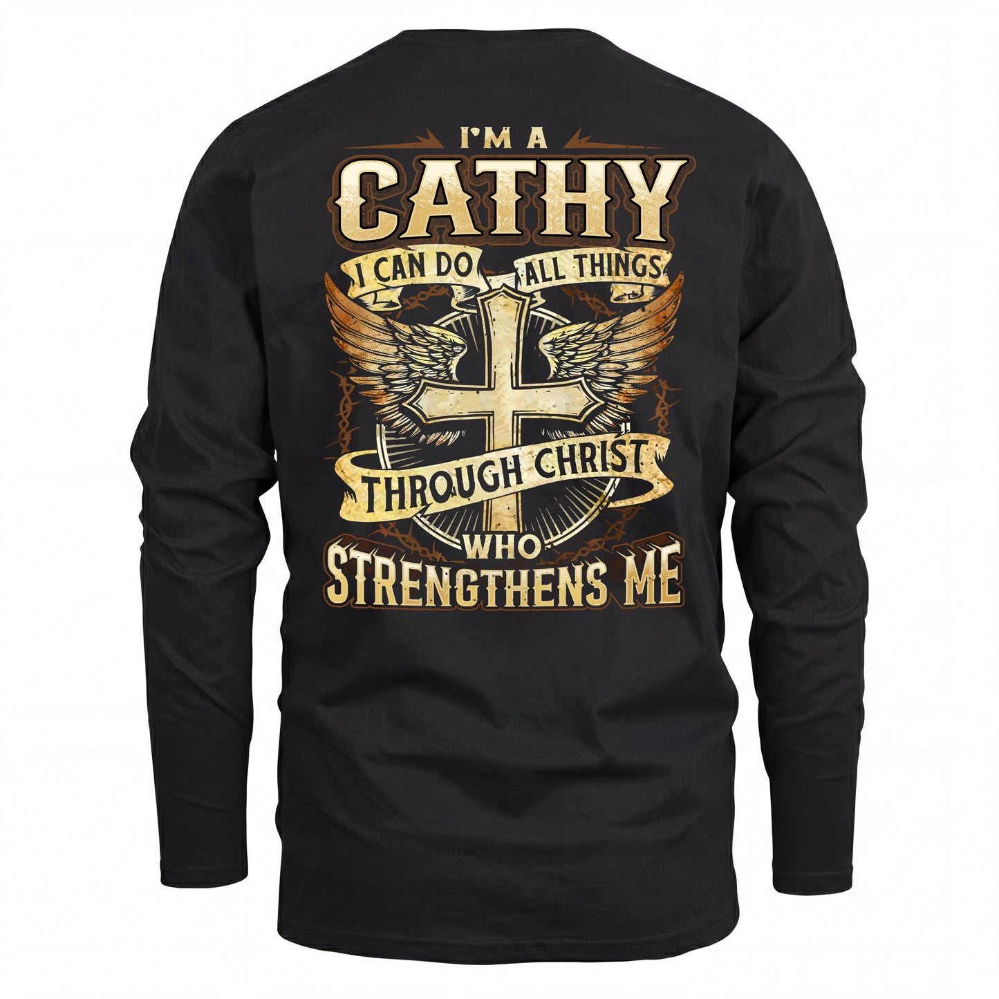 CATHY HH88-K2–Personalized Name Quote T-Shirt
