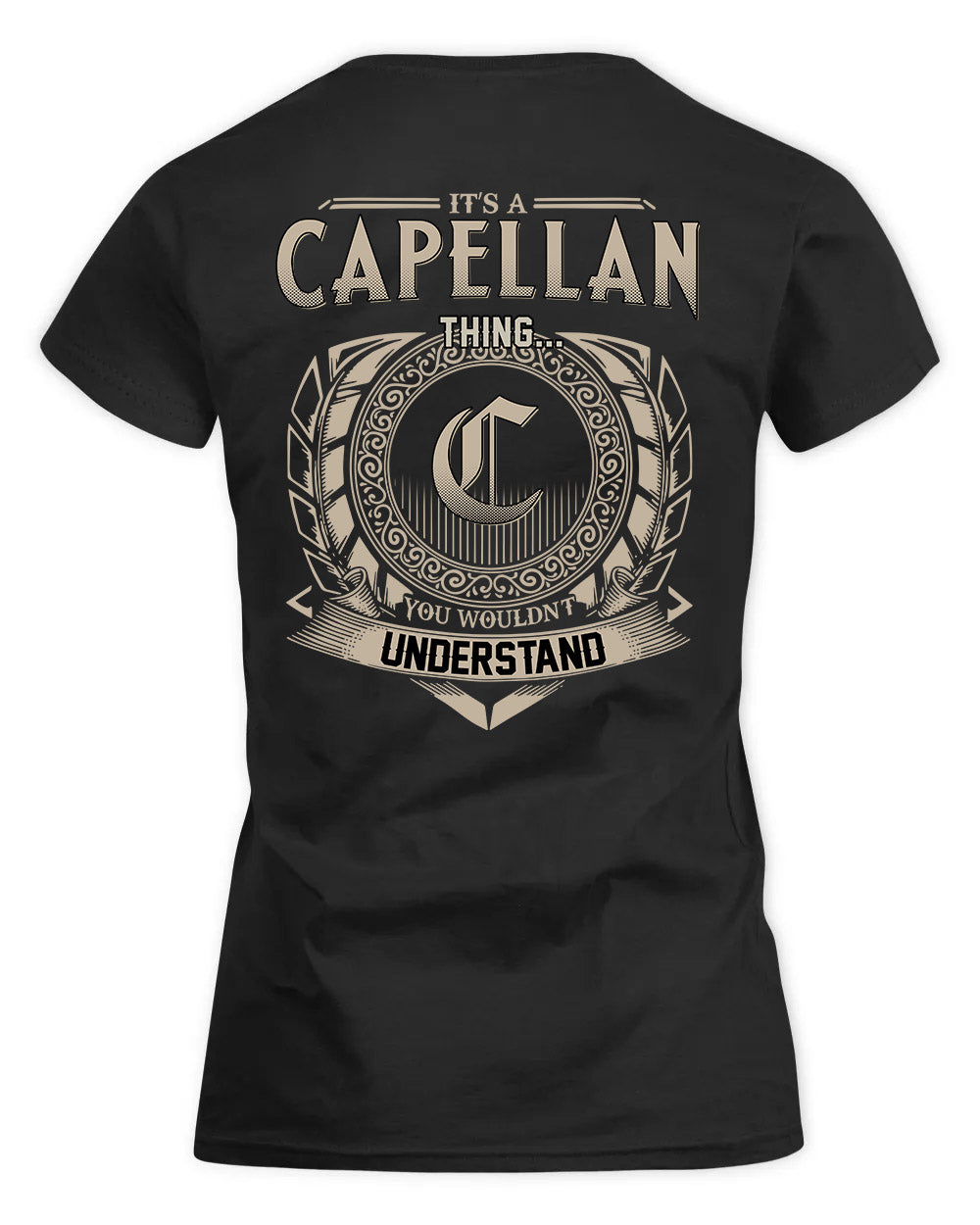 CAPELLAN HH88-K2–Personalized Name Quote Apparel “It’s a/an NAME Thing You Wouldn’t Understand”