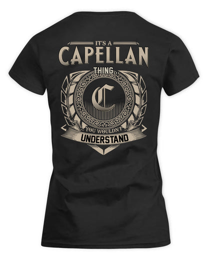 CAPELLAN HH88-K2–Personalized Name Quote Apparel “It’s a/an NAME Thing You Wouldn’t Understand”