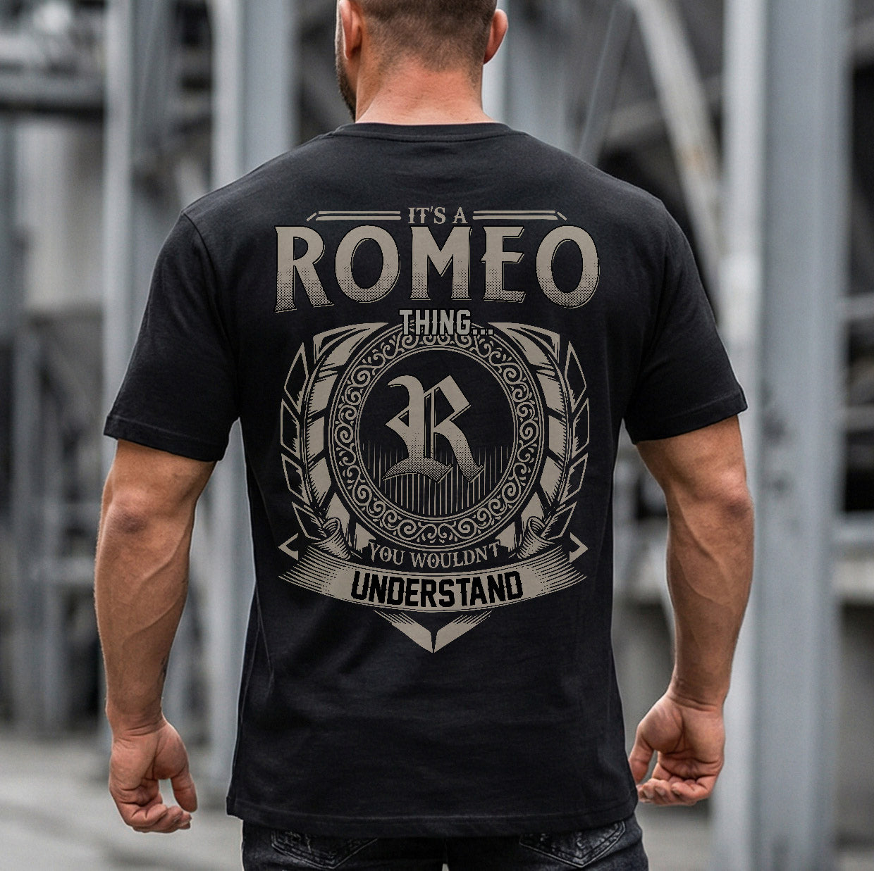 ROMEO HH88-K2–Personalized Name Quote Apparel “It’s a/an NAME Thing You Wouldn’t Understand”