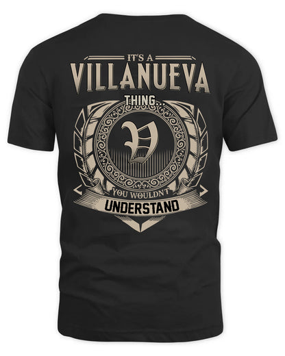 VILLANUEVA HH88-K2–Personalized Name Quote Apparel “It’s a/an NAME Thing You Wouldn’t Understand”