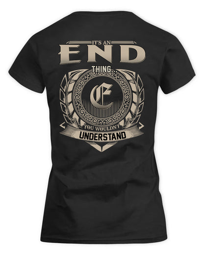 END HH88-K2–Personalized Name Quote Apparel “It’s a/an NAME Thing You Wouldn’t Understand”