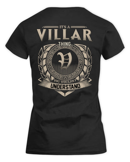 VILLARREAL HH88-K2–Personalized Name Quote Apparel “It’s a/an NAME Thing You Wouldn’t Understand”