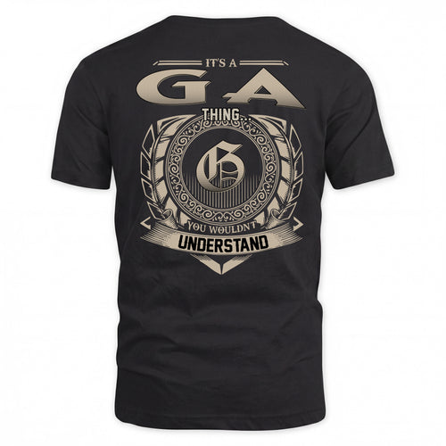 GA HH88-K2–Personalized Name Quote Apparel “It’s a/an NAME Thing You Wouldn’t Understand”