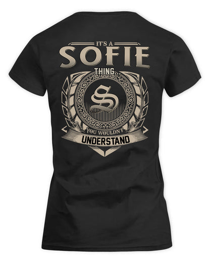 SOK HH88-K2–Personalized Name Quote Apparel “It’s a/an NAME Thing You Wouldn’t Understand”