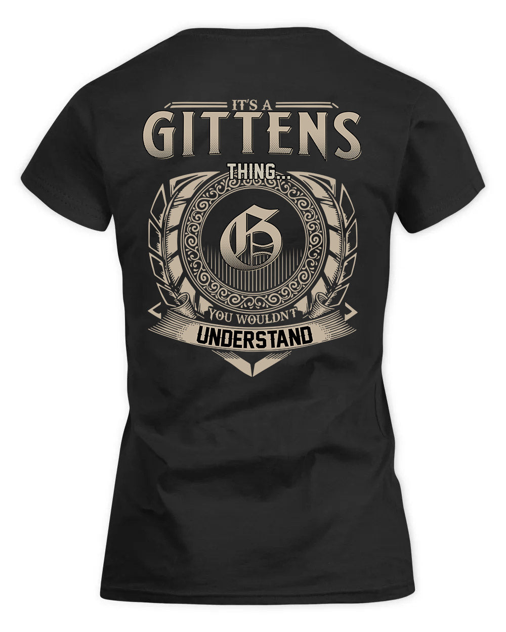 GITTENS HH88-K2–Personalized Name Quote Apparel “It’s a/an NAME Thing You Wouldn’t Understand”