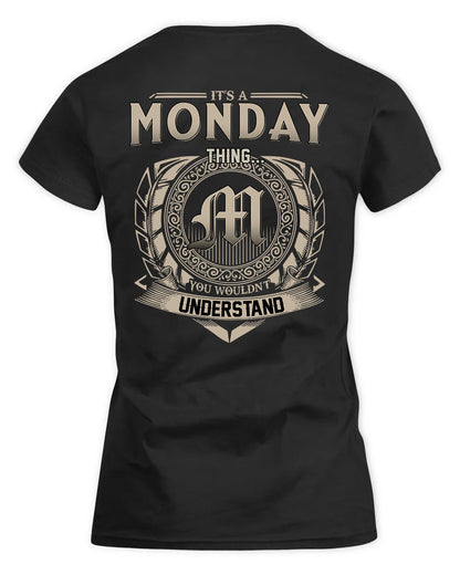 MONDRAGON HH88-K2–Personalized Name Quote Apparel “It’s a/an NAME Thing You Wouldn’t Understand”