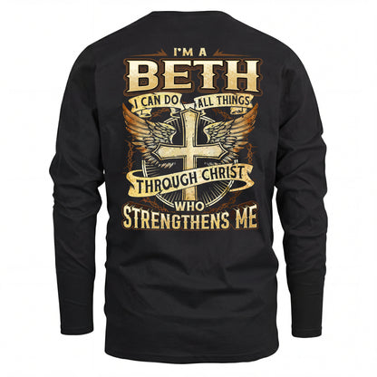 BETH HH88-K2–Personalized Name Quote T-Shirt