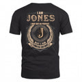 JONES 2K-101–Personalized Name Quote Apparel “I Am NAME May Not Be Perfect But I Am Limited Edition”