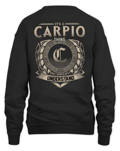 CARPIO HH88-K2–Personalized Name Quote Apparel “It’s a/an NAME Thing You Wouldn’t Understand”