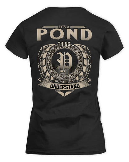 PONDER HH88-K2–Personalized Name Quote Apparel “It’s a/an NAME Thing You Wouldn’t Understand”