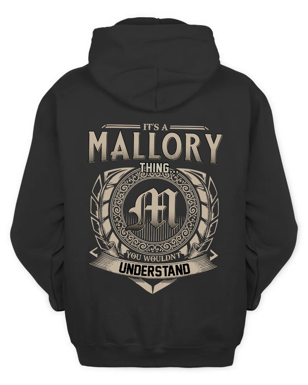 MALLORY HH88-K2–Personalized Name Quote Apparel “It’s a/an NAME Thing You Wouldn’t Understand”