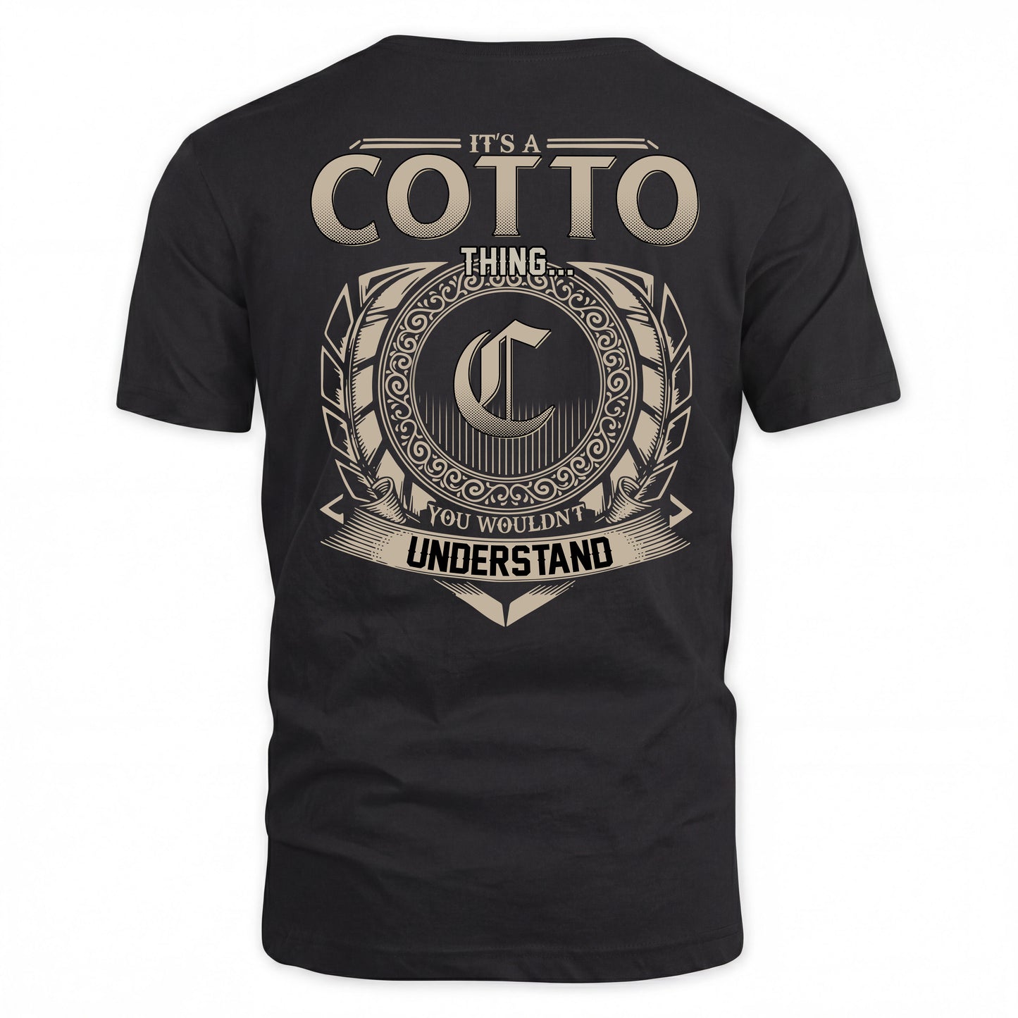 COTTO HH88-K2–Personalized Name Quote Apparel “It’s a/an NAME Thing You Wouldn’t Understand”
