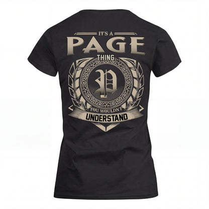 PAGE HH88-K2–Personalized Name Quote Apparel “It’s an NAME Thing You Wouldn’t Understand”