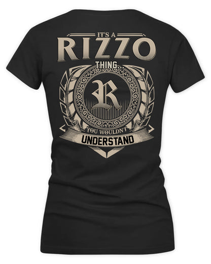 RIZZO HH88-K2–Personalized Name Quote Apparel “It’s a/an NAME Thing You Wouldn’t Understand”