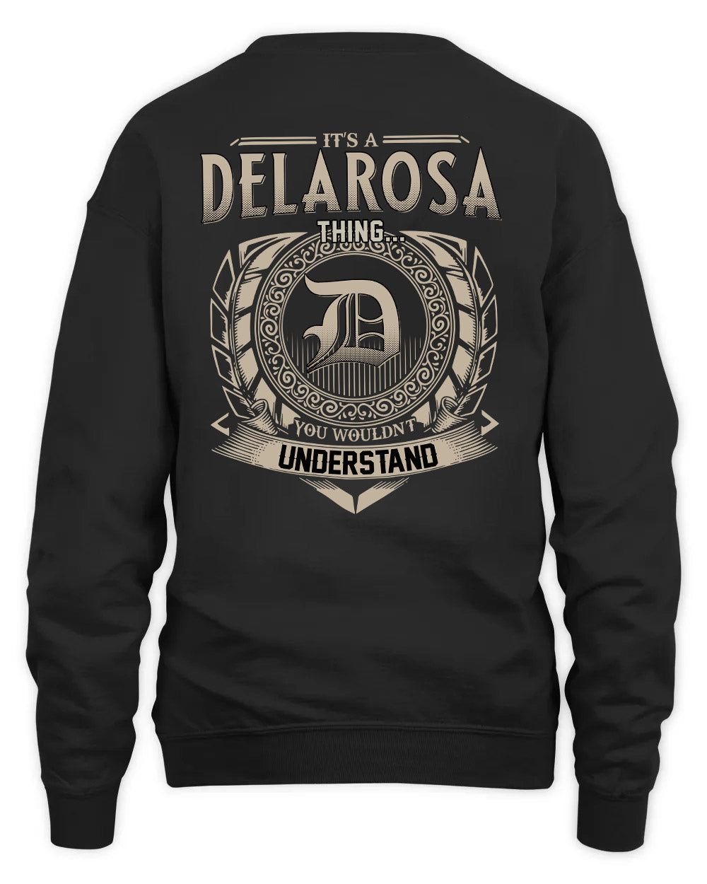 DELAROSA HH88-K2–Personalized Name Quote Apparel “It’s a/an NAME Thing You Wouldn’t Understand”