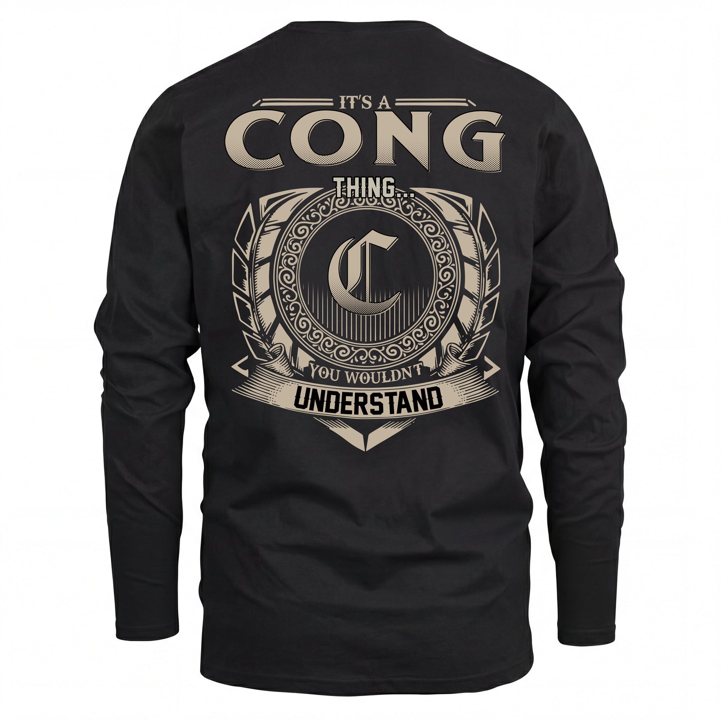 CONG HH88-K2–Personalized Name Quote Apparel “It’s an NAME Thing You Wouldn’t Understand”