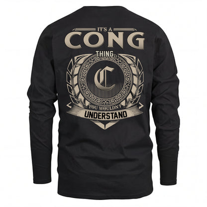 CONG HH88-K2–Personalized Name Quote Apparel “It’s an NAME Thing You Wouldn’t Understand”