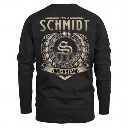 SCHMIDT HH88-K2–Personalized Name Quote Apparel “It’s an NAME Thing You Wouldn’t Understand”