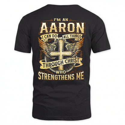 AARON HH88-K2–Personalized Name Quote T-Shirt