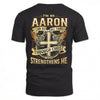 AARON HH88-K2–Personalized Name Quote T-Shirt