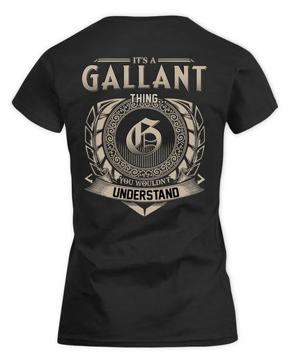 GALLANT HH88-K2–Personalized Name Quote Apparel “It’s a/an NAME Thing You Wouldn’t Understand”