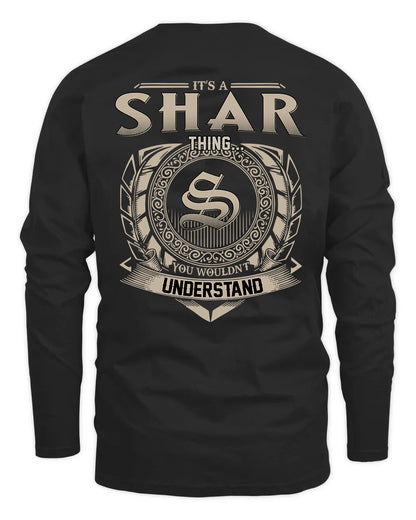 SHAR HH88-K2–Personalized Name Quote Apparel “It’s a/an NAME Thing You Wouldn’t Understand”