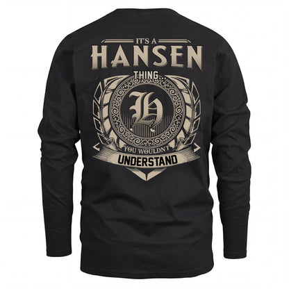HANSEN HH88-K2–Personalized Name Quote Apparel “It’s an NAME Thing You Wouldn’t Understand”