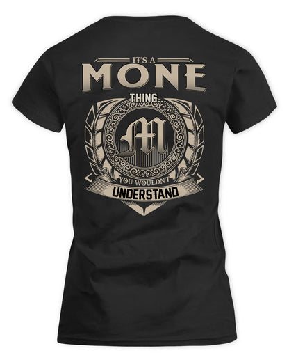 MONEGRO HH88-K2–Personalized Name Quote Apparel “It’s a/an NAME Thing You Wouldn’t Understand”