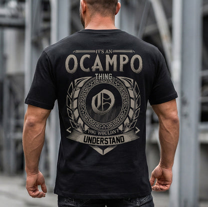 OCAMPO HH88-K2–Personalized Name Quote Apparel “It’s a/an NAME Thing You Wouldn’t Understand”