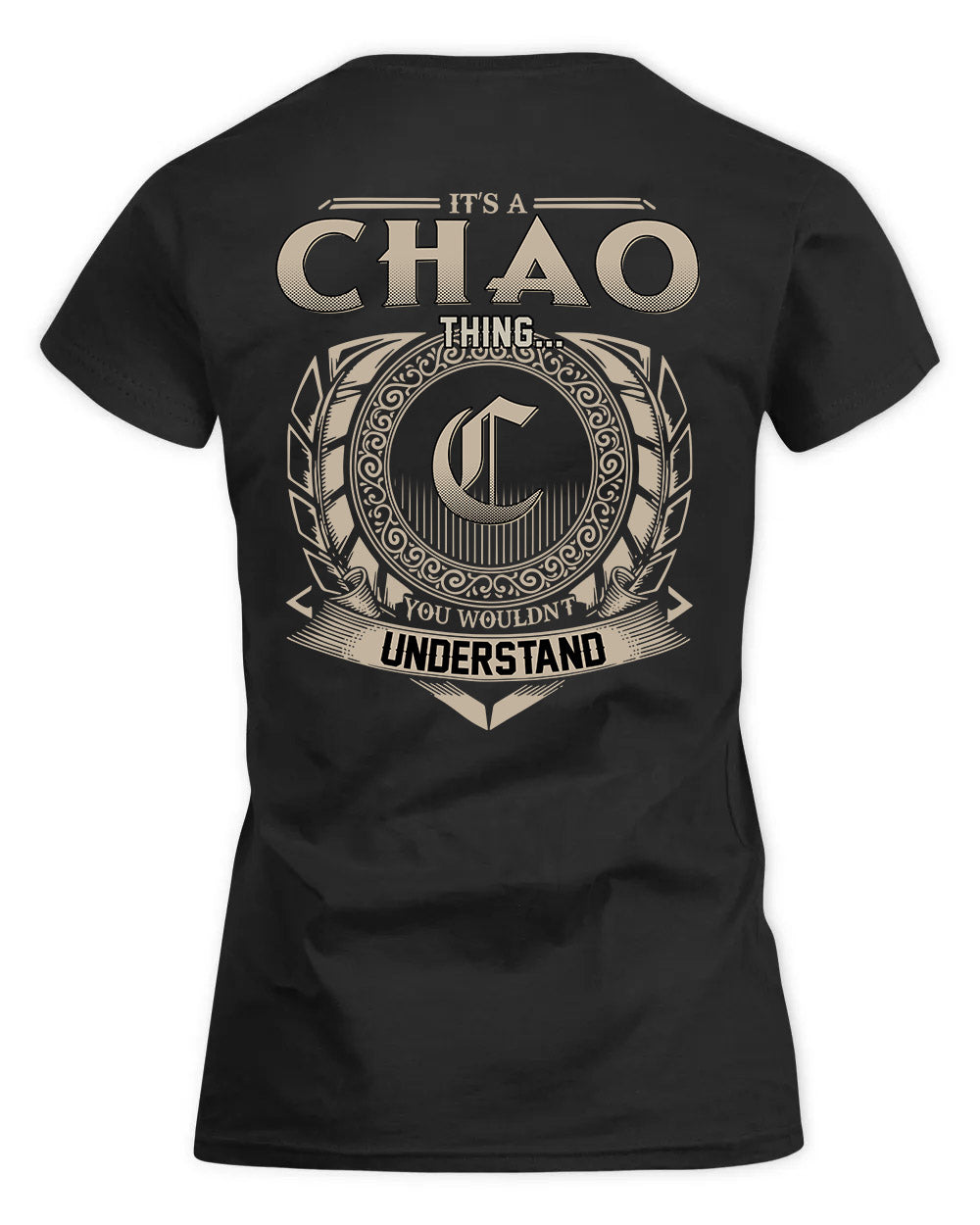 CHAO HH88-K2–Personalized Name Quote Apparel “It’s a/an NAME Thing You Wouldn’t Understand”