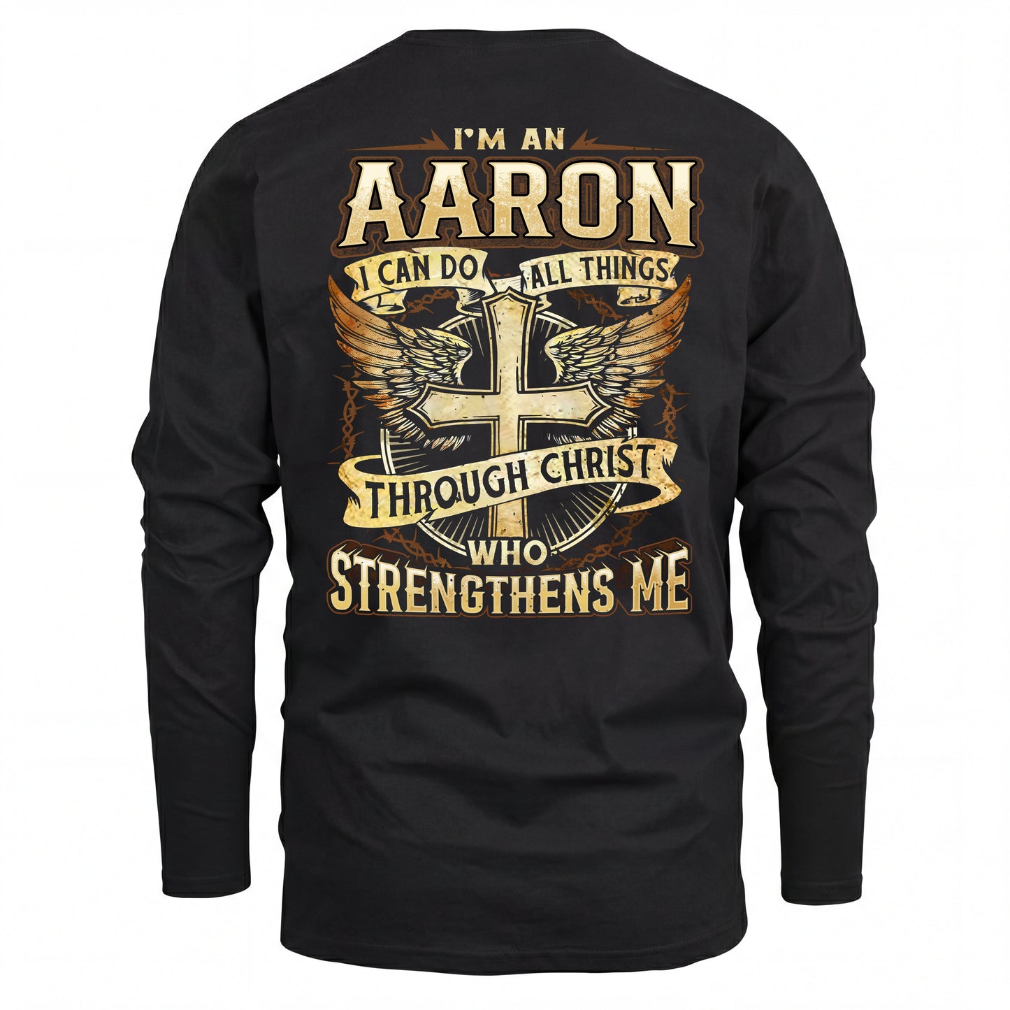 AARON HH88-K2–Personalized Name Quote T-Shirt
