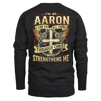 AARON HH88-K2–Personalized Name Quote T-Shirt