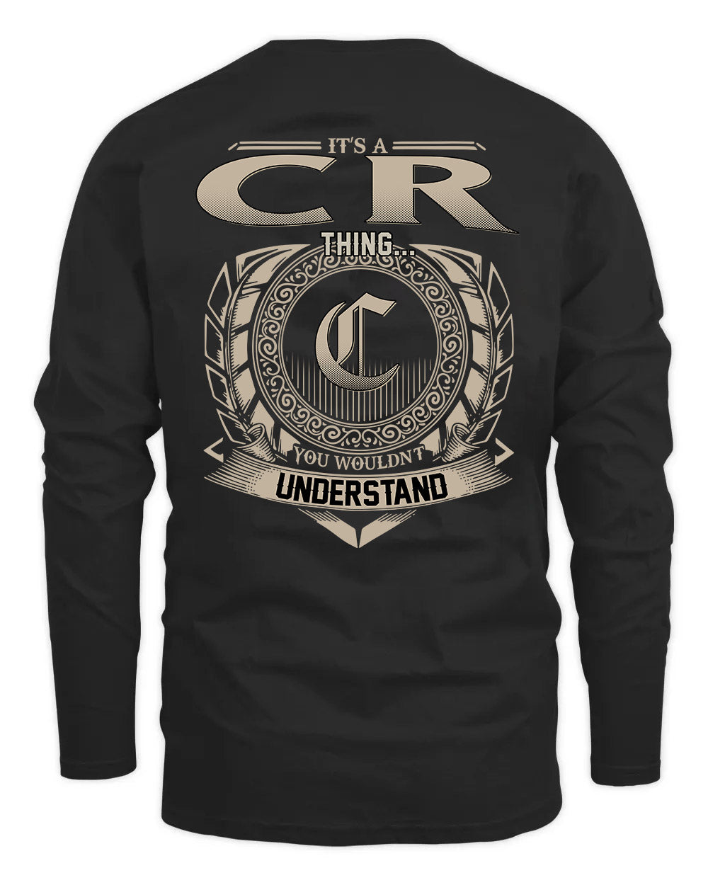 CR HH88-K2–Personalized Name Quote Apparel “It’s a/an NAME Thing You Wouldn’t Understand”