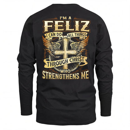 FELIZ HH88-K2–Personalized Name Quote T-Shirt