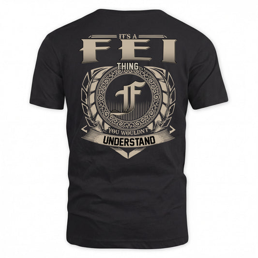 FEI HH88-K2–Personalized Name Quote Apparel “It’s a/an NAME Thing You Wouldn’t Understand”