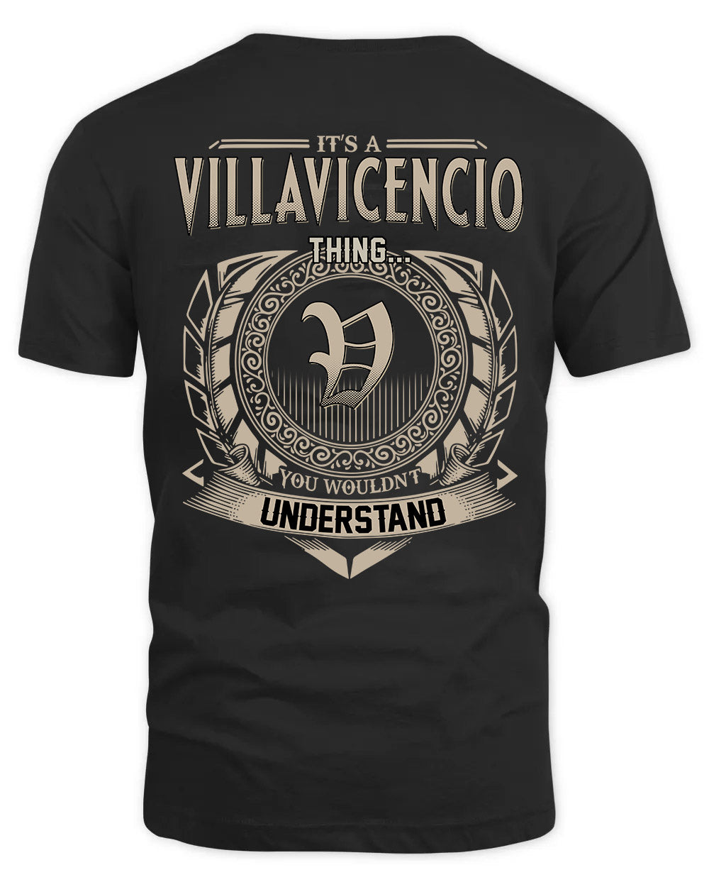 VILLAVICENCIO HH88-K2–Personalized Name Quote Apparel “It’s a/an NAME Thing You Wouldn’t Understand”