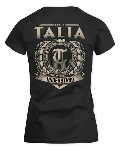 TALLEY HH88-K2–Personalized Name Quote Apparel “It’s a/an NAME Thing You Wouldn’t Understand”