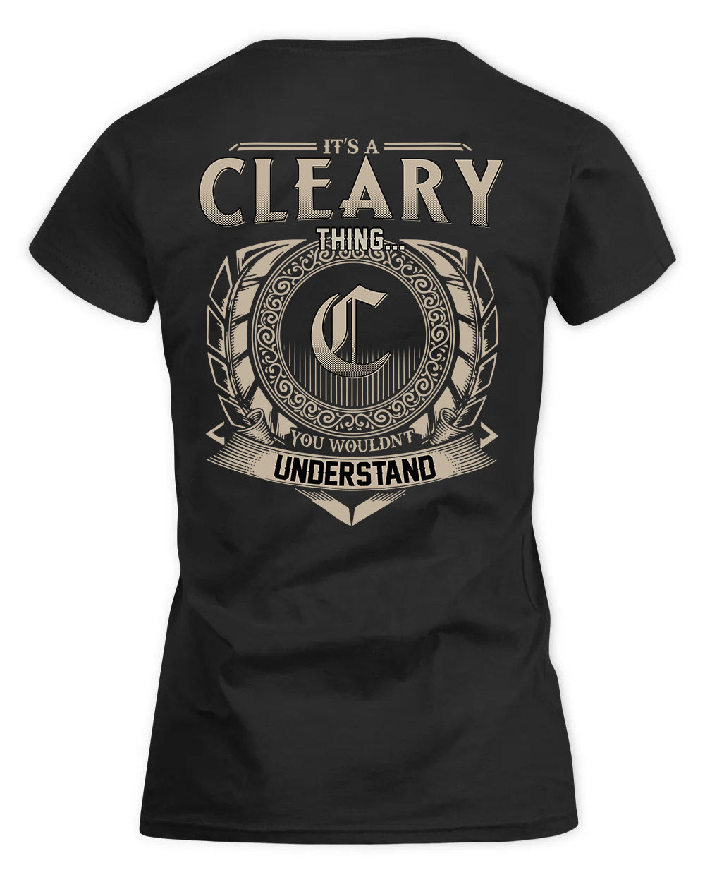 CLEARY HH88-K2–Personalized Name Quote Apparel “It’s a/an NAME Thing You Wouldn’t Understand”