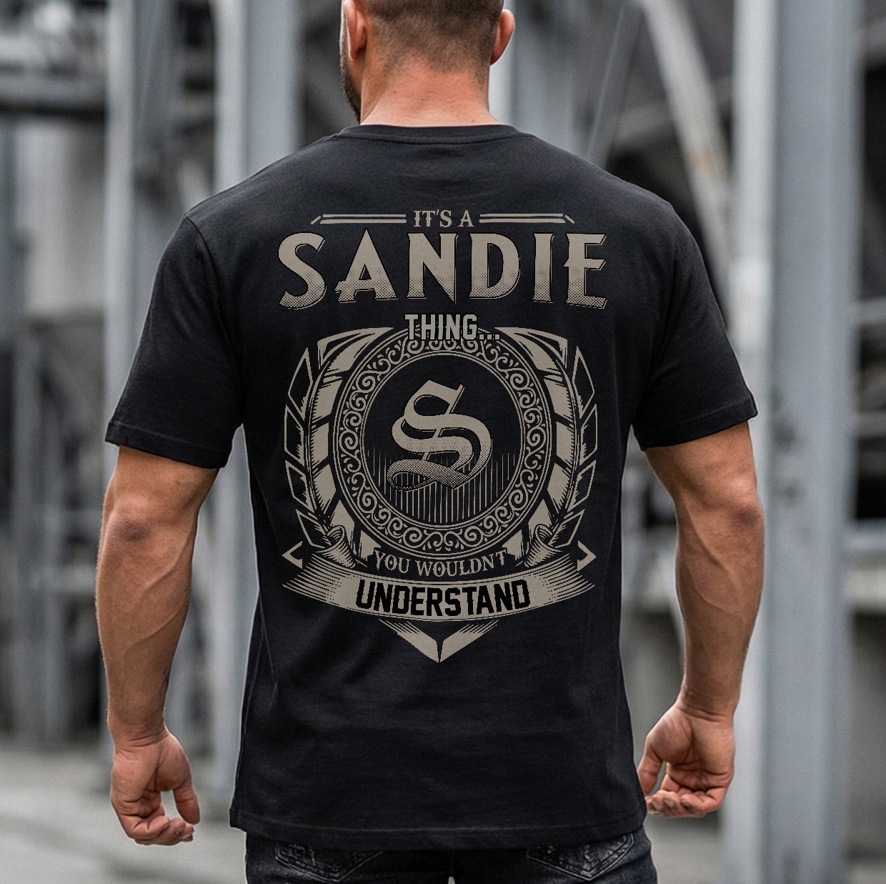 SANDIE HH88-K2–Personalized Name Quote Apparel “It’s a/an NAME Thing You Wouldn’t Understand”