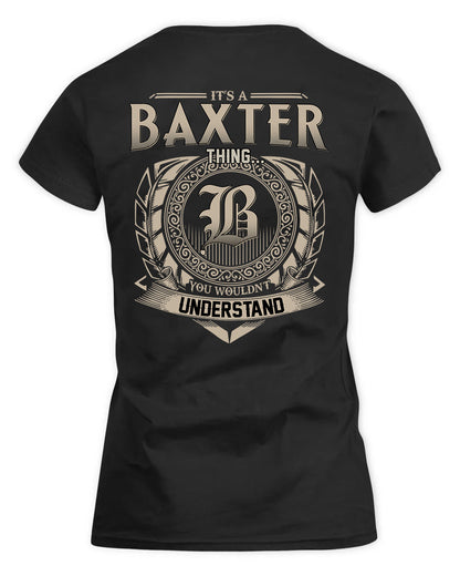 BAXTER HH88-K2–Personalized Name Quote Apparel “It’s a/an NAME Thing You Wouldn’t Understand”