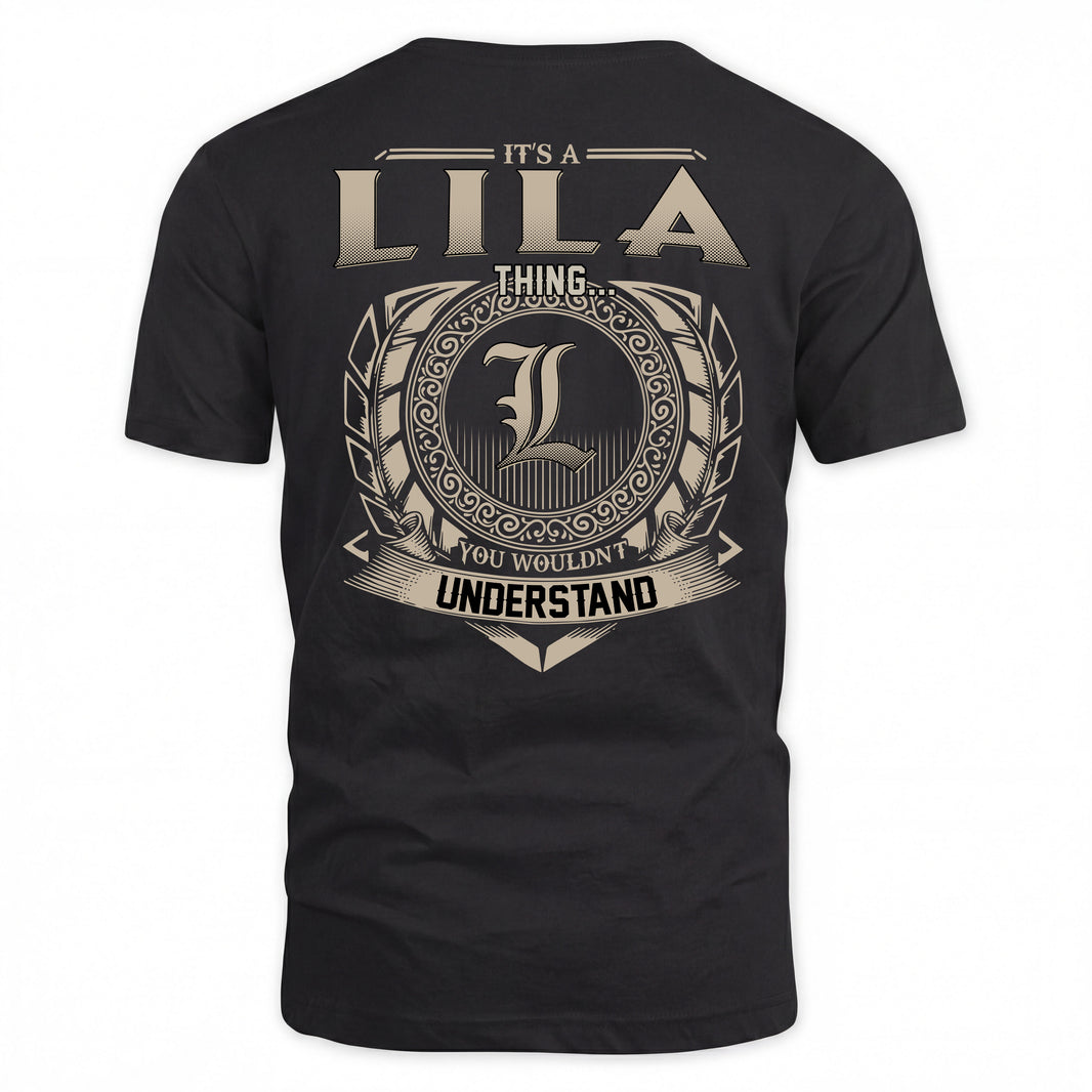 LILA HH88-K2–Personalized Name Quote Apparel “It’s a/an NAME Thing You Wouldn’t Understand”