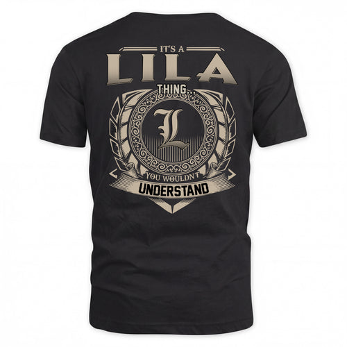 LILA HH88-K2–Personalized Name Quote Apparel “It’s a/an NAME Thing You Wouldn’t Understand”