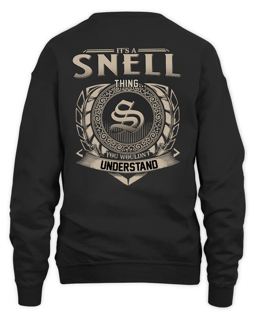 SNELL HH88-K2–Personalized Name Quote Apparel “It’s a/an NAME Thing You Wouldn’t Understand”