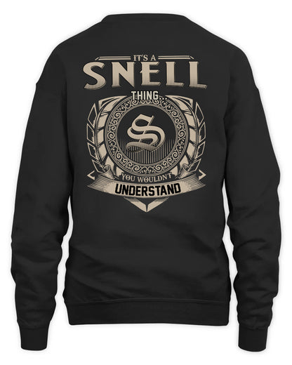SNELL HH88-K2–Personalized Name Quote Apparel “It’s a/an NAME Thing You Wouldn’t Understand”