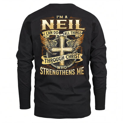 NEIL HH88-K2–Personalized Name Quote T-Shirt