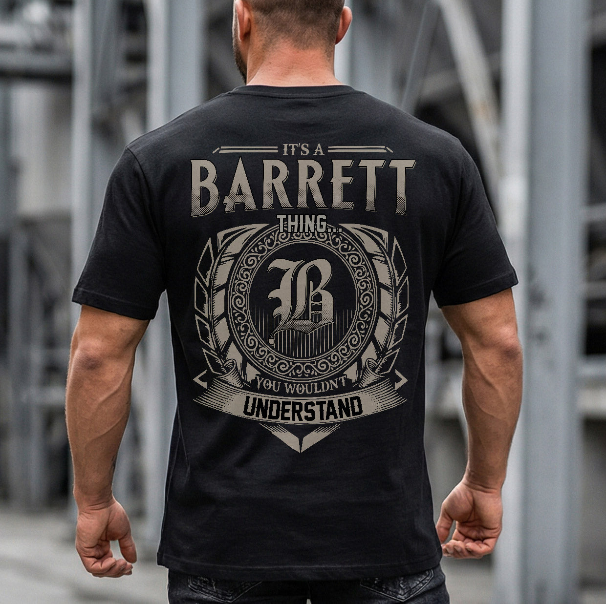 BARRETT HH88-K2–Personalized Name Quote Apparel “It’s an NAME Thing You Wouldn’t Understand”