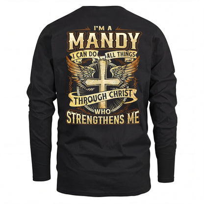 MANDY HH88-K2–Personalized Name Quote T-Shirt