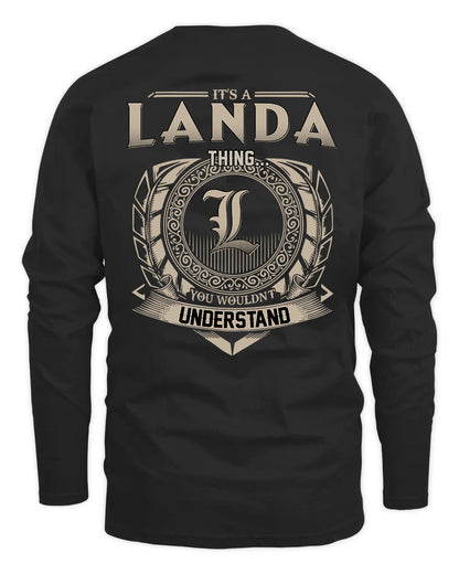 LANDA HH88-K2–Personalized Name Quote Apparel “It’s a/an NAME Thing You Wouldn’t Understand”